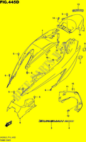 CARREGAMENTO TRASEIRO (UH200L5 P53) para Suzuki BURGMAN 200 2015
