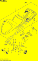 CONJUNTO DE LUZ TRASEIRA (VL1500L4 E24) para Suzuki INTRUDER 1500 2014
