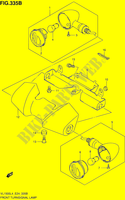 INTERMITENTES FRONTALES (VL1500BL4 E24) para Suzuki INTRUDER 1500 2014