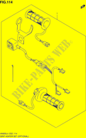 KIT DE PUNHOS AQUECIDOS (OPTIONAL) (AN650L4 E02) para Suzuki BURGMAN 650 2014