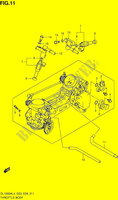 CORPO DE ACELERADOR (DL1000AL4 E03) para Suzuki V-STROM 1000 2014