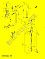 CILINDRO MESTRE TRASEIRO (SFV650AL0) para Suzuki GLADIUS 650 2010