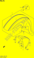 GUARDA LAMAS DIANTEIRO (VL800CL4 E02) para Suzuki INTRUDER 800 2014