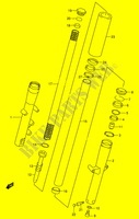 AMORTECEDOR FRONTAL (MODELE K1) para Suzuki INTRUDER 1500 2014