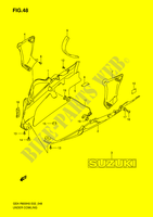 CARENAGEM INFERIOR para Suzuki GSX-R 600 2006