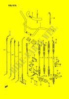 HANDLEBAR   CABOS (MODELE J/K/L/M/N/P/R/S) para Suzuki QUADRUNNER 250 1994