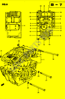 CARTER (MODELE D) para Suzuki GSX 250 1982
