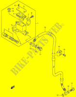 CILINDRO MAIOR FRONTAL (DR Z400EY/EK1/EK2/EK3/EK4 E24) para Suzuki DR-Z 400 2002