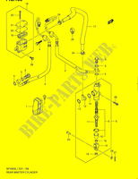 CILINDRO MESTRE TRASEIRO (SFV650UAL1 E21) para Suzuki GLADIUS 650 2011