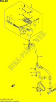 CILINDRO MAIOR FRONTAL (VL1500L3 E02) para Suzuki INTRUDER 1500 2013