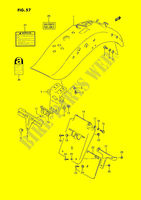 GUARDA LAMAS TRASEIRO (MODELE H/J/K/L/M/N/P/R) para Suzuki INTRUDER 1400 1992
