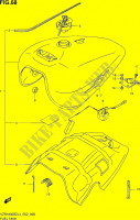 DEPÓSITO DE COMBUSTÍVEL (VZR1800BZL4 E02) para Suzuki INTRUDER 1800 2014